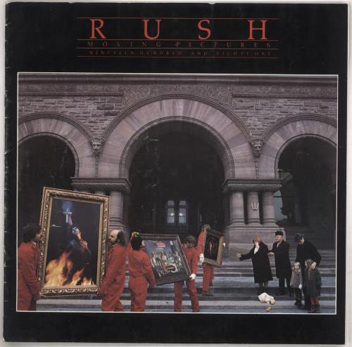 Rush Moving Pictures 1981 + Stub UK tour programme (589275) TOUR